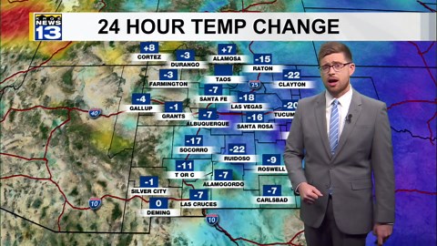 Cooler temps settle in, snowfall expected for parts of New Mexico