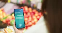 Chatbot at supermarket