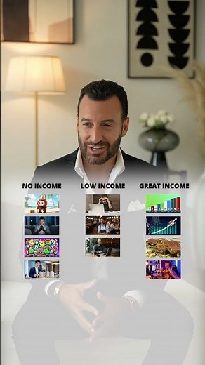 No income ❌ vs Low income 💸 vs Great income 💰