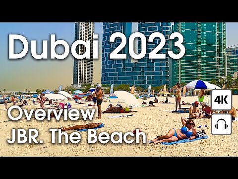 Dubai 🇦🇪 JBR. The Beach [ 4K ] Walking Tour