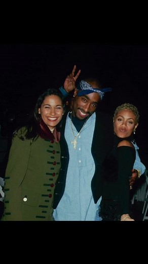 Salli Richardson, Tupac Shakur, and Jada Pinkett at the premiere for A Low Down Dirty Shame in New York City, November 1994.