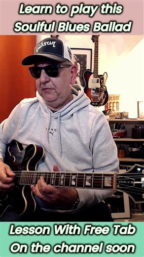 Learn this Soulful Blues: Essential Ballad Licks 🎸" #freetab #guitar #guitarlesson