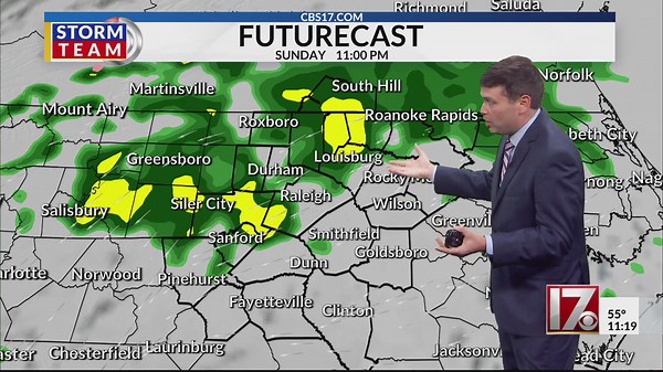 Lance Blocker's Monday central NC weather forecast
