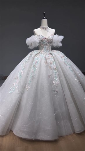 Norah on Instagram: "Spring’s own fairy bride 🌸✨ Soft petals, airy tulle, and a glow as gentle as warm sunlight. A new gown made for blooming moments and magical beginnings. DM or WhatsApp us for details & price 🤍🌿 #springweddingdress #floralweddingdress #fairybride #springbridal #newcollection #bridal2025 #flowerbride #romanticweddingdress #tulleweddingdress #brideinspo #handmadeweddingdress #jancember #fairyvibes #springgown #bridalcouture"