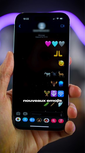 Nouveau Emojis ios 16.4 ! 🫨🪇🛜 @apple #ios16features #ios16 #ios16update #iphone14pro #iphone14 #iphone14promax #astuces #astuce #tutorial #tutorials #tech #geek #pourtoi