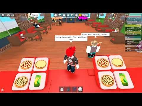 Roblox Work at a Pizza Place Gameplay (No Commentary)