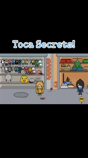 Toca Secrets! #fyp #toca #tocaboca #2020Wrapped #videogame