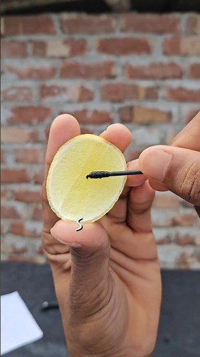 Lemon Juice Secret Message 🔥 Magic Science Trick #Shorts #experiment #scienceshorts