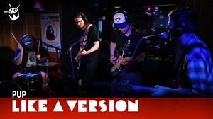 Best legends PUP are back with a blistering rendition of 'DVP', live in the Like A Version studio | triple j