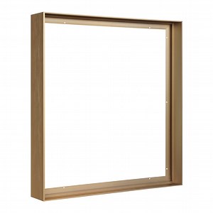 Canvas Floating Frame for 36x48 Oil Paintings, DIY Metal Canvas Frame with 1.5" Deep, Floater Frame for Canvas Prints Wall Art/Portrait/Landscape Living Room Bedroom Kitchen Decor (Bronze)