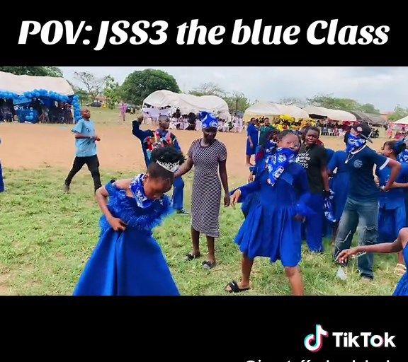 JSS3 Color Day: Blue Class Takes Over