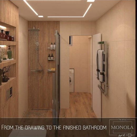 30x90 Aurano Beige & 14.7x89 Classic OAK Brown