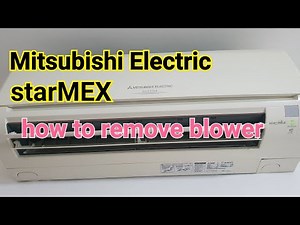 Mitsubishi starMEX | how to remove blower | in-depth video
