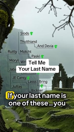 The Irish Remembered on Instagram: "Tell Me Your Last Name Discover the origins and hidden meanings behind some of Ireland’s most iconic surnames — Murphy, O’Dwyer, Kelleher, McNulty, Tierney, Finnerty, Mulrooney, Treacy, Gallagher, and Fahy - and what these ancient Irish bloodlines reveal about courage, loyalty, and legacy. Gaelic Celtic Famine Rebellion Irish Heritage Ireland Mythology Immigration #Ireland #IrelandTikTok #Irish #IrishTikTok #IrishNames"