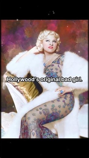 Mae West: Hollywood’s Original Bad Girl#inspiration #actress