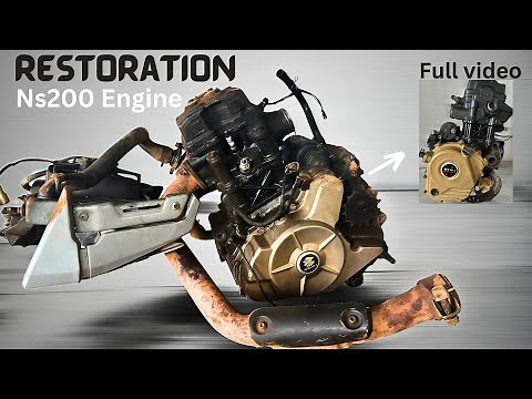 NS200 Engine Full Restoration || Bajaj Engine RS & NS full work