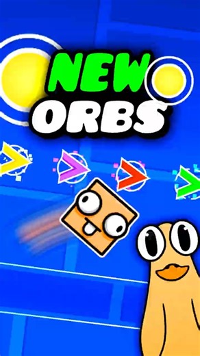 New Orbs in Geometry Dash! #geometrydash