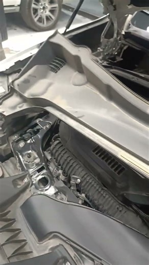 BMW brake fluid location #automobile