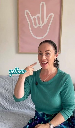 Sign Time (Auslan) - Yellow 💛
