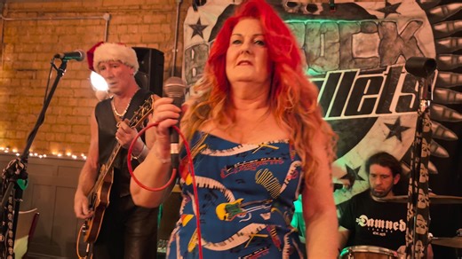 Bedrock Bullets Christmas Extravaganza Hare & Hounds Kings Heath 20th Dec 25 The Bedrocks in fine style with "The Way I Walk" © All Rights Reserved, Сталинград О'Нил (DEC 20th 2025) | Stalingrad O'Neill