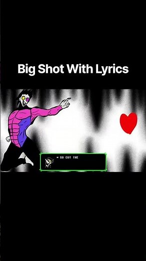 Big Shot with lyrics cover