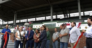 ‘It was crumbling’: Butler County Fairgrounds grandstands celebrated after $750K restoration