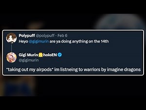 I played League with my oshi