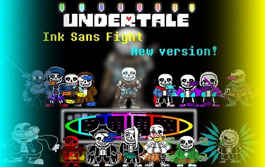 [_Tale]全新的Ink Sans Fight 三阶段完整版发布！