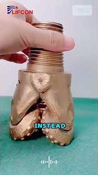 How Tricone Bit (also known as roller con bit) works, explained