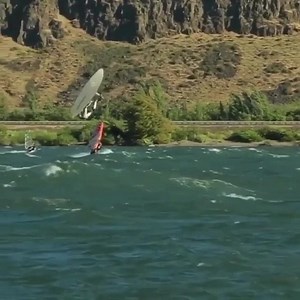 Blast from the past - Bryne Metcalf Perez @ Gorge River | World of windsurf