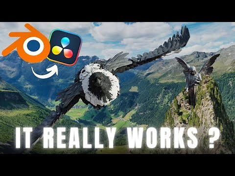 VFX with Blender and Davinci Resolve 19 | Breakdown