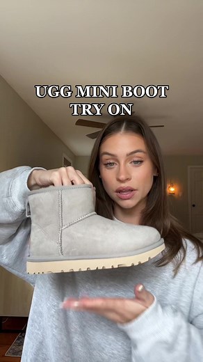 Ugg Mini Boots Unboxing & Try On