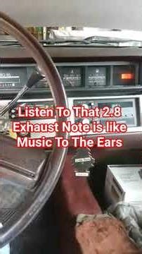 Cold Start 89 Chevy Celebrity 2.8v6 #automobile #coldstart