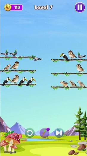 Bird Color Sort Puzzle Game