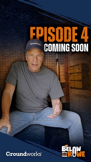A foundation repair or waterproofing system isn’t a “set it and forget it” solution. In the next episode of #GoBelowWithRowe, Mike Rowe joins one of our trained & certified service technicians on a preventative maintenance call. Learn how our team supports homeowners after installation to keep systems running smoothly and homes safe, dry, and structurally sound. Catch up on all episodes—link in the comments. | Groundworks