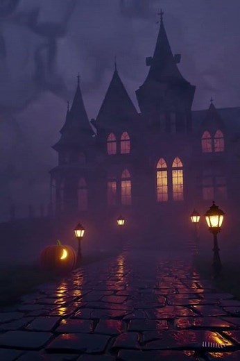 The Silent Manor – Where Light Never Sleeps | Haunted Calm Loop