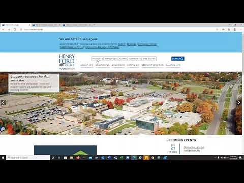 Henry Ford College: How To Plan and Register for Classes