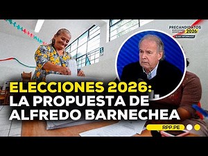 Alfredo Barnechea expone sus propuestas rumbo a las Elecciones 2026 #ADNRPP | ENTREVISTA
