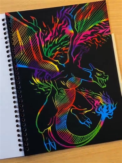 🎨 Drawing Pokémon on Magical Scratch Paper ✨ | Spin the Wheel Challenge 🔥🎉 #Pokemon #ScratchArt #MagicalArt #SpinTheWheel #ArtChallenge 🎨✨🔥