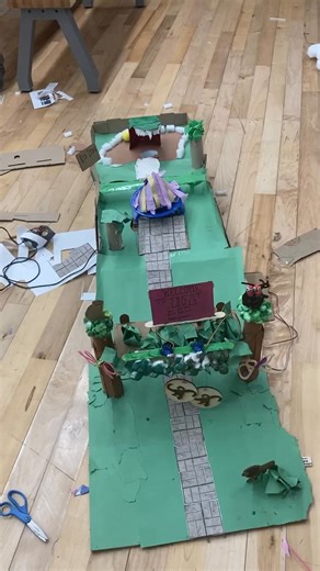 The movement you see in this mini golf project is the result of a lot of hard work by a group of students. It's an act of engineering, arts, and coding. These students do amazing work. We're excited to start the coding clinics for students around St. Louis! | Project Make-It
