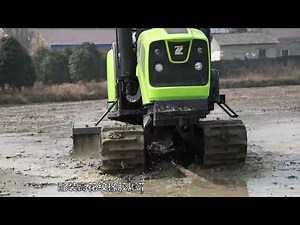 Zoomlion crawler tractor video operation