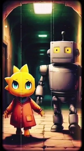 Alphys from Undertale and robot #undertale #alphys #shorts