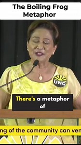 The Boiling Frog Metaphor | UNC - United National Congress