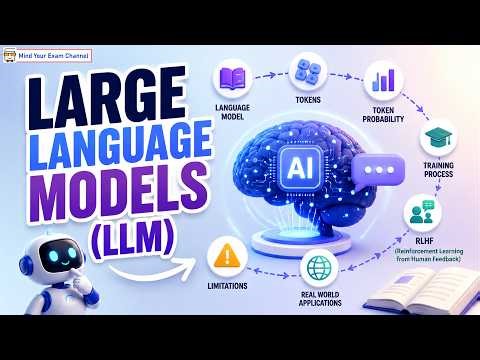 Large Language Models (LLMs) Simplified | Generative AI | Tokens | Training | RLHF | Applications