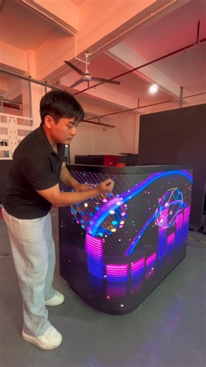 led.screen.17years on Instagram: "DJ booth desk led led screen display #ledscreen #leddisplay #billboard #decoration #resolution #design #panel #electronic #lighting #ledbillboard #stage #screen #ledtv #ledwall #led #ledsign #display #wall #ledscreen #sign #booth #dj"