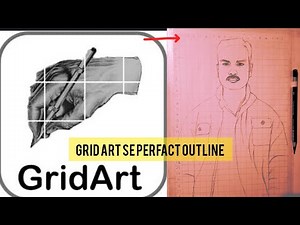 GRID ART SE PERFECT OUTLINE & TIPS...❣️🤗