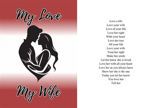 My Love My Wife Ecard and Phone Wallpaper - Etsy