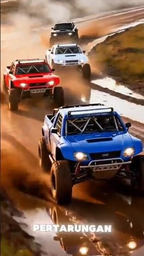 Balap 4 Mobil Off-Road 3D di Lumpur – Aksi Brutal & Realistis!