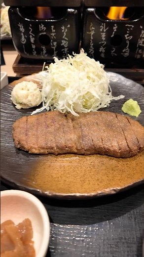 Must try in Japan! Gyukatsu Motomura stone grill Katsu! #japan #tokyo #gyukatsu