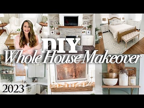 WHOLE HOUSE DIY! ONE HOUR of the BEST Home Projects!